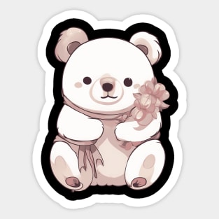 Baby Teddy Bear Sticker